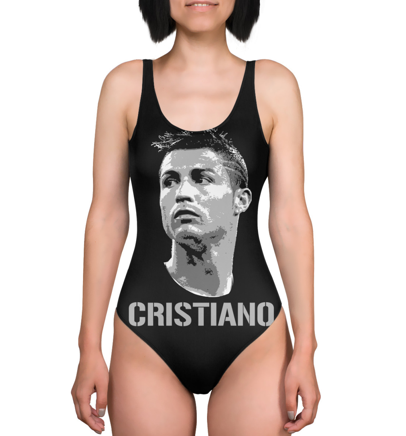 Женский Купальник-боди Cristiano Ronaldo, артикул: REA-742126-kub-1