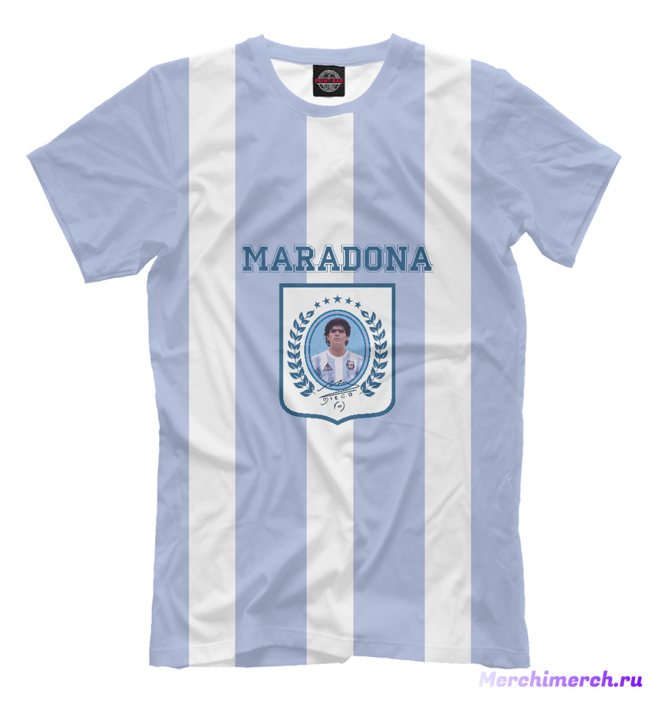 Мужская Футболка Maradona, артикул: FTO-660229-fut-2