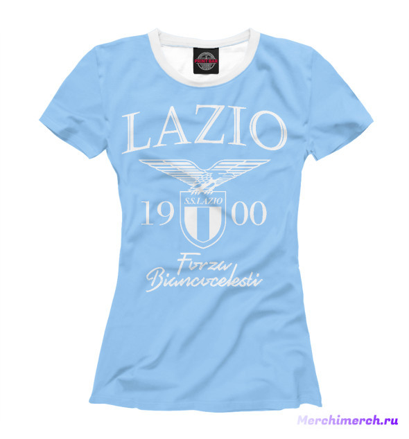 Женская Футболка Лацио, артикул: FTO-743910-fut-1
