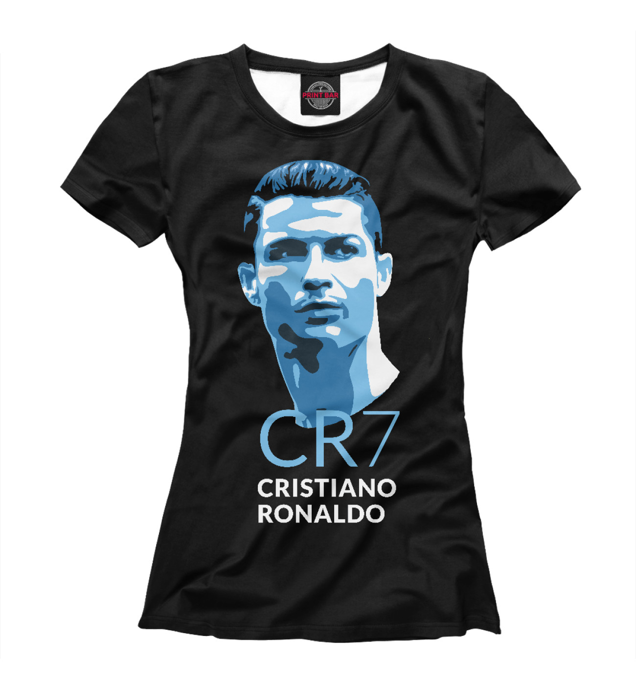 Женская Футболка Cristiano Ronaldo, артикул: CRR-508879-fut-1