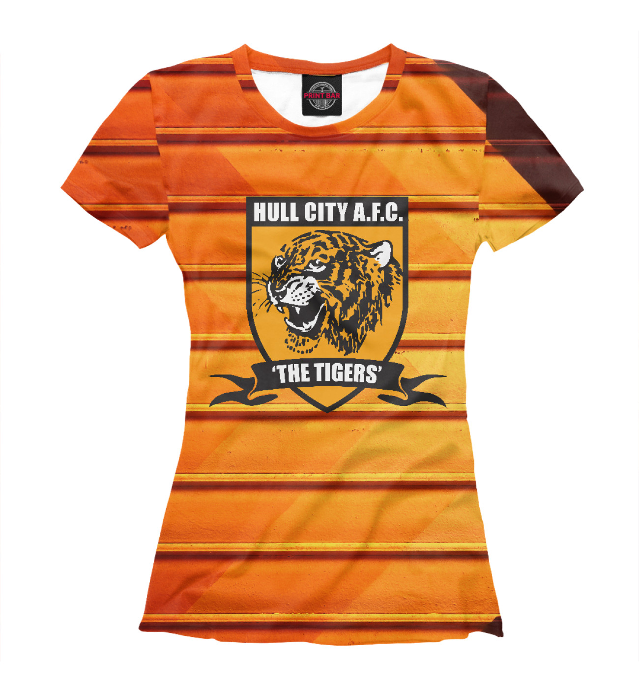 Женская Футболка Tigers Hull City, артикул: FTO-902308-fut-1