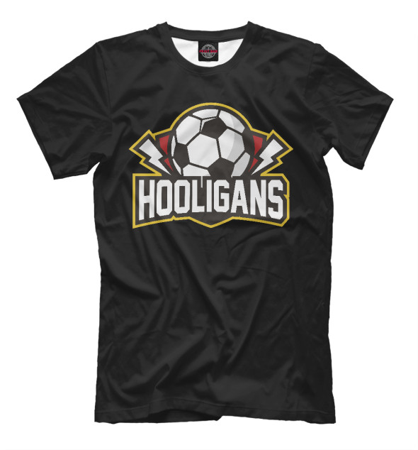 Мужская Футболка Football Hooligans, артикул: FTO-981811-fut-2