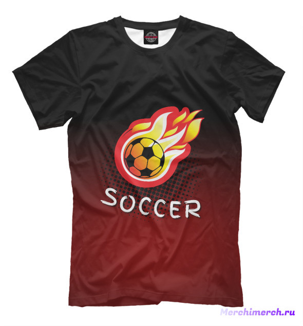 Мужская Футболка Soccer, артикул: FTO-841681-fut-2