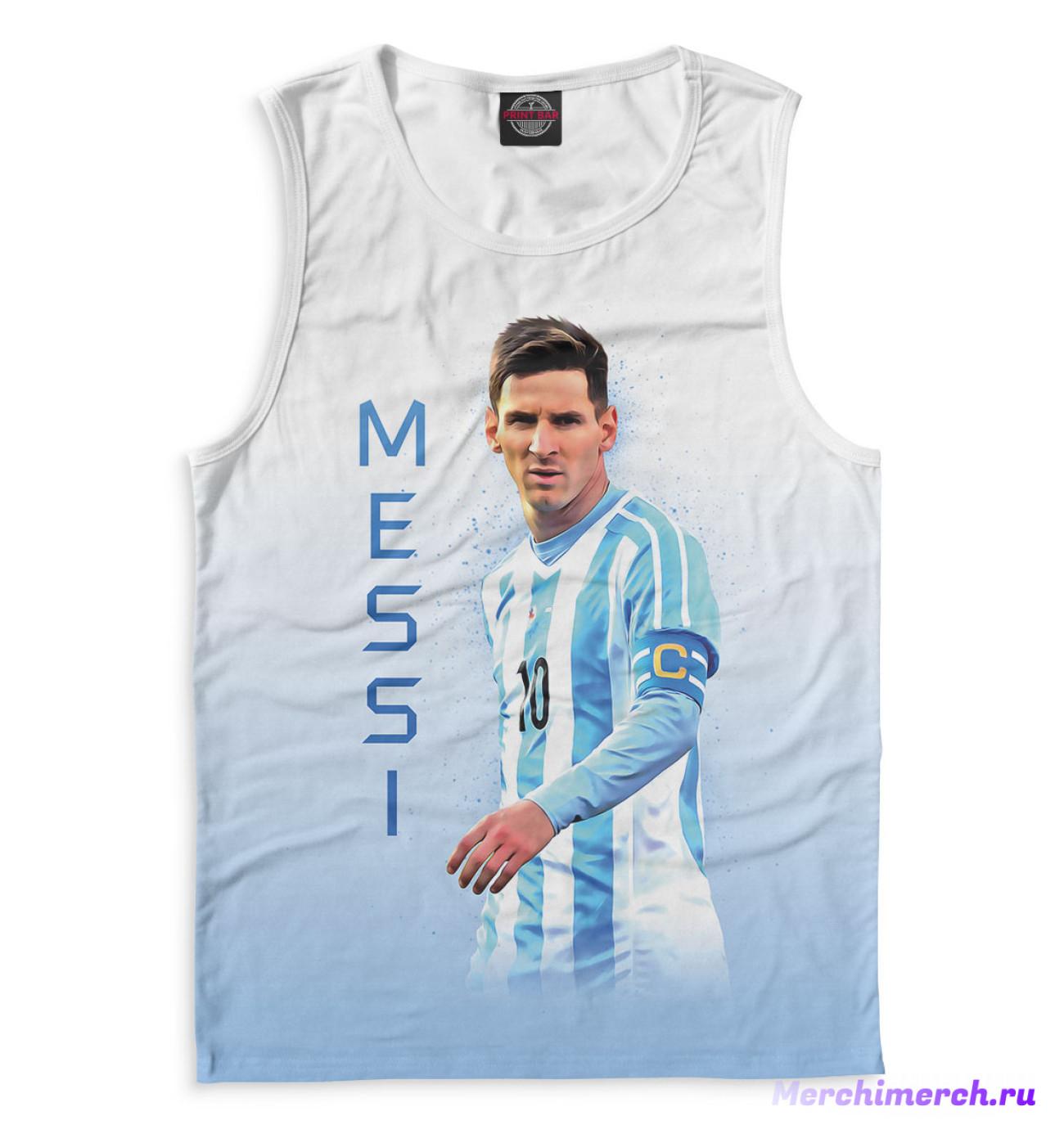 Мужская Майка Lionel Messi, артикул: FLT-971474-may-2