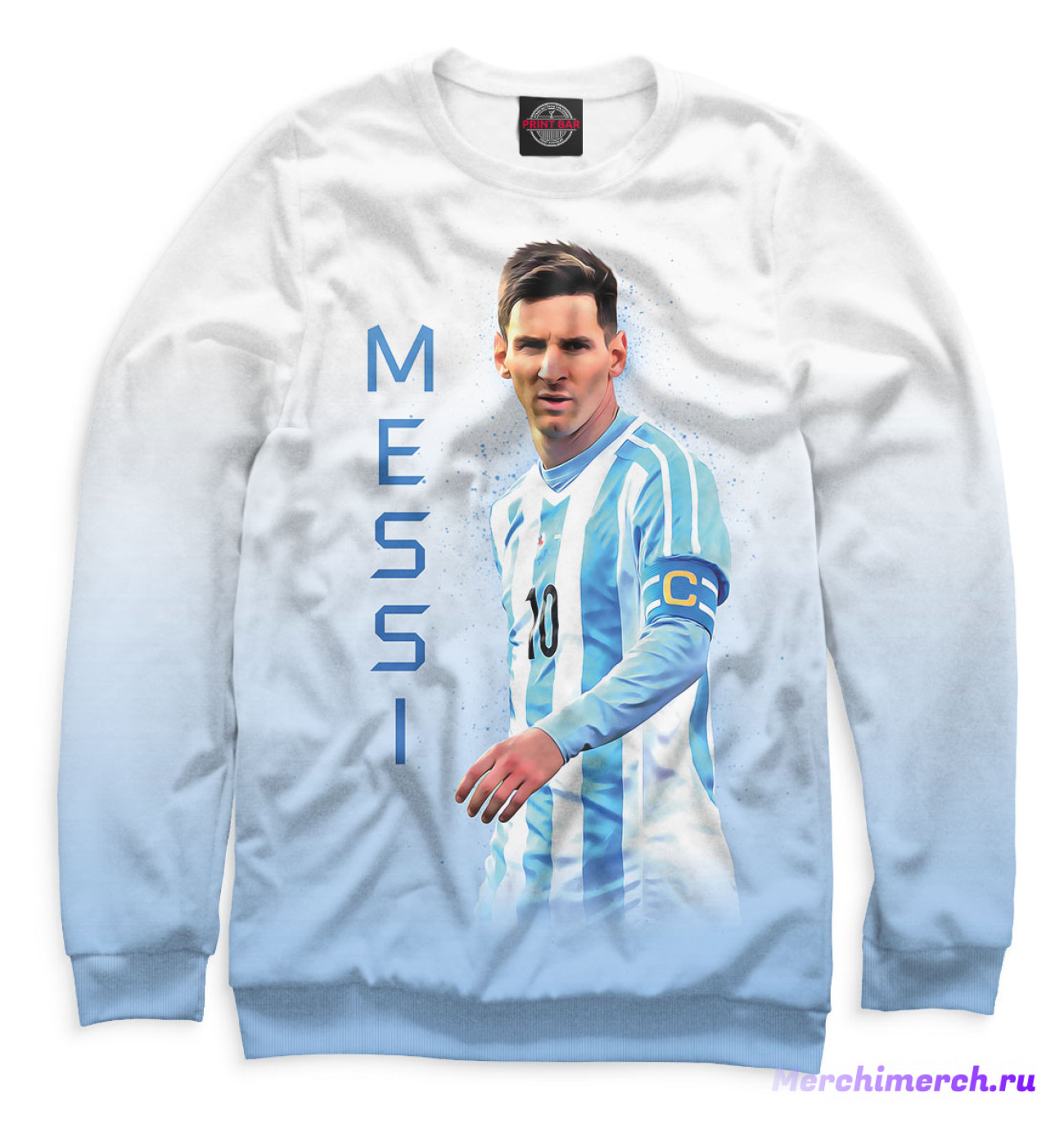 Мужской Свитшот Lionel Messi, артикул: FLT-971474-swi-2