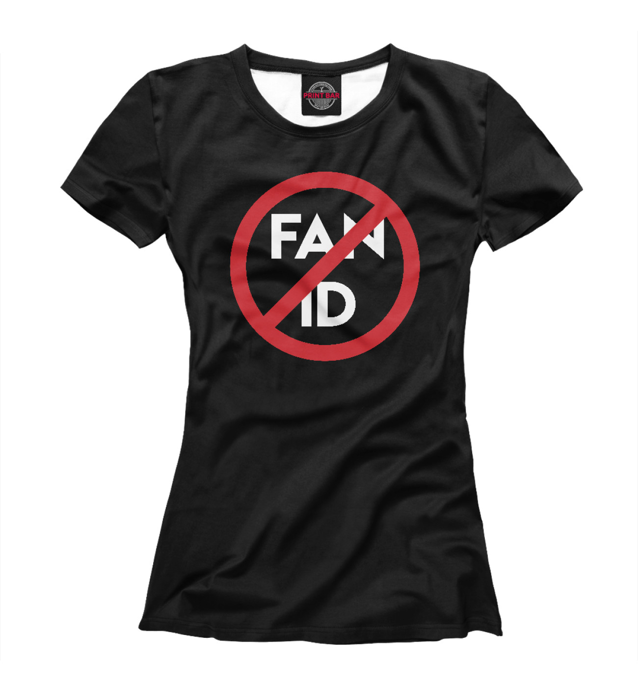 Женская Футболка Fan ID, артикул: FTO-288372-fut-1